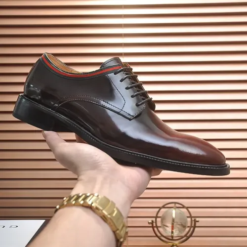 Replica Gucci Oxfords Shoes For Men #1415950 $96.00 USD for Wholesale