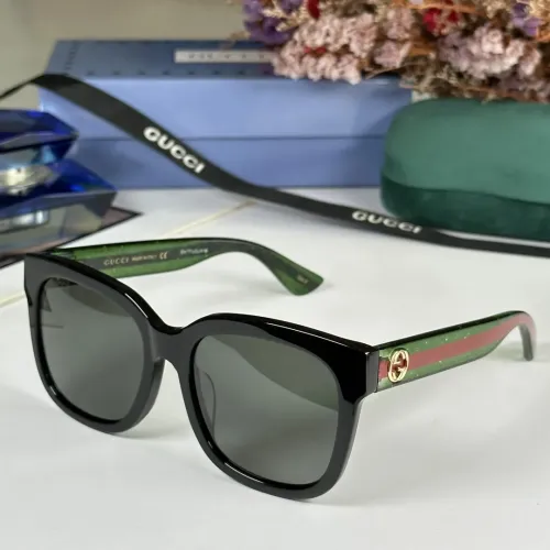 Gucci AAA Quality Sunglasses #1415965 $56.00 USD, Wholesale Replica Gucci AAA Quality Sunglasses