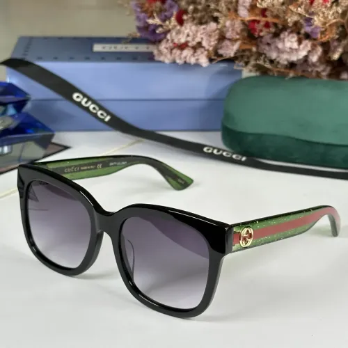 Gucci AAA Quality Sunglasses #1415966 $56.00 USD, Wholesale Replica Gucci AAA Quality Sunglasses