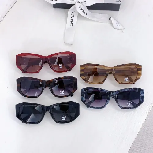 Replica Chanel AAA Quality Sunglasses #1415974 $60.00 USD for Wholesale