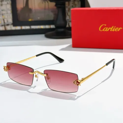 Cartier AAA Quality Sunglassess #1415980 $60.00 USD, Wholesale Replica Cartier AAA Quality Sunglassess