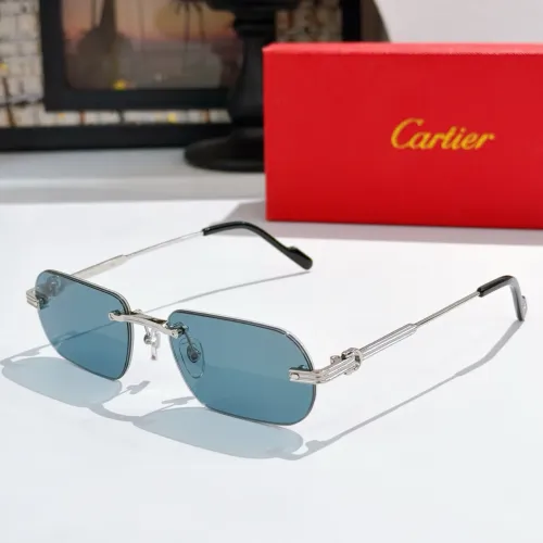 Cartier AAA Quality Sunglassess #1415988 $60.00 USD, Wholesale Replica Cartier AAA Quality Sunglassess