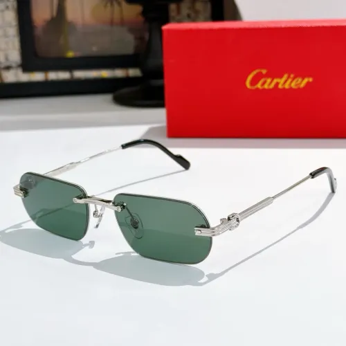 Cartier AAA Quality Sunglassess #1415991 $60.00 USD, Wholesale Replica Cartier AAA Quality Sunglassess