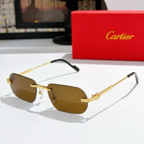 Cartier AAA Quality Sunglassess #1415993 $60.00 USD, Wholesale Replica Cartier AAA Quality Sunglassess