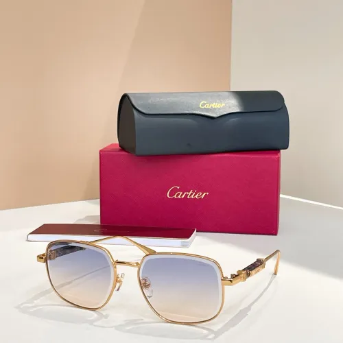 Cartier AAA Quality Sunglassess #1415995 $60.00 USD, Wholesale Replica Cartier AAA Quality Sunglassess