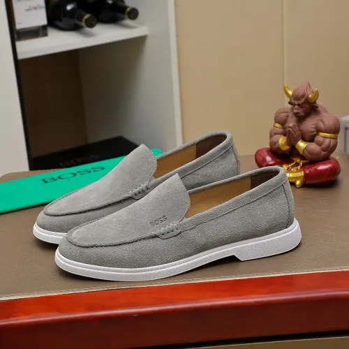 Boss Leather Shoes For Men #1416085 $85.00 USD, Wholesale Replica Boss Leather Shoes
