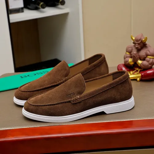 Boss Leather Shoes For Men #1416086 $85.00 USD, Wholesale Replica Boss Leather Shoes