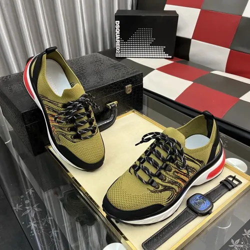 Replica Dsquared Casual Shoes For Men #1416151 $96.00 USD for Wholesale
