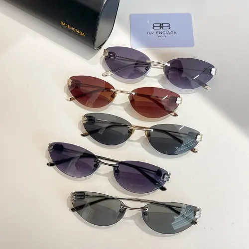 Replica Balenciaga AAA Quality Sunglasses #1416209 $60.00 USD for Wholesale