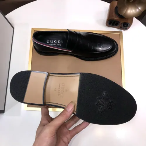 Replica Gucci Oxfords Shoes For Men #1416237 $98.00 USD for Wholesale