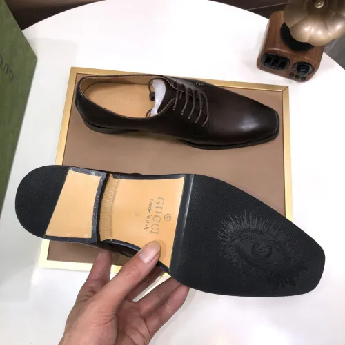 Replica Gucci Oxfords Shoes For Men #1416244 $105.00 USD for Wholesale