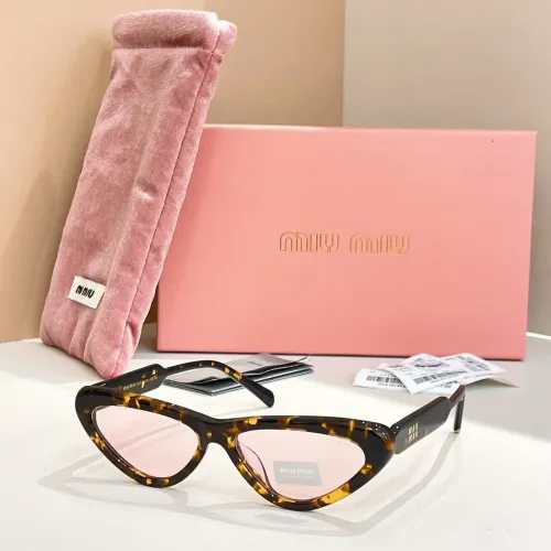 MIU MIU AAA Quality Sunglasses #1416289 $60.00 USD, Wholesale Replica MIU MIU AAA Sunglasses