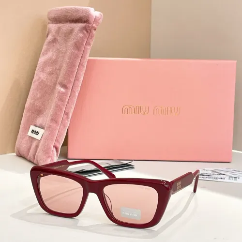 MIU MIU AAA Quality Sunglasses #1416295 $60.00 USD, Wholesale Replica MIU MIU AAA Sunglasses