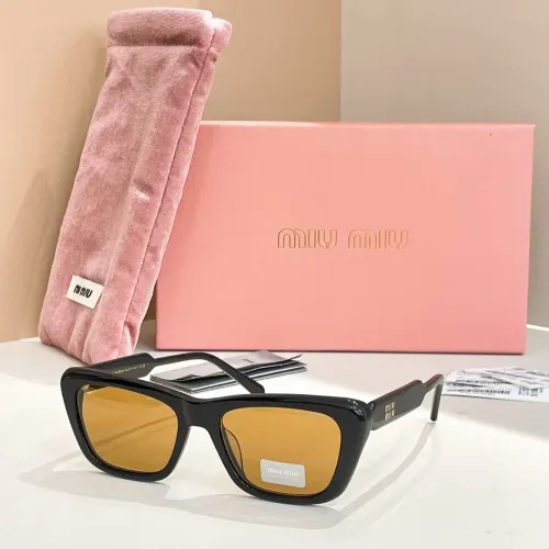 MIU MIU AAA Quality Sunglasses #1416297 $60.00 USD, Wholesale Replica MIU MIU AAA Sunglasses