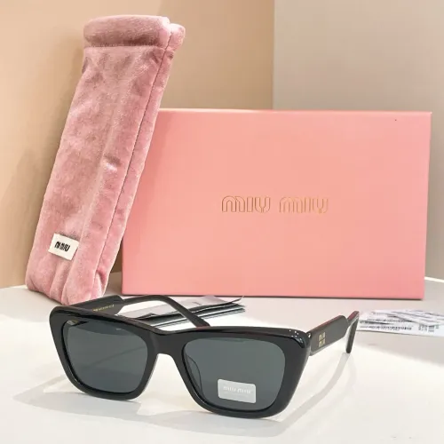 MIU MIU AAA Quality Sunglasses #1416298 $60.00 USD, Wholesale Replica MIU MIU AAA Sunglasses