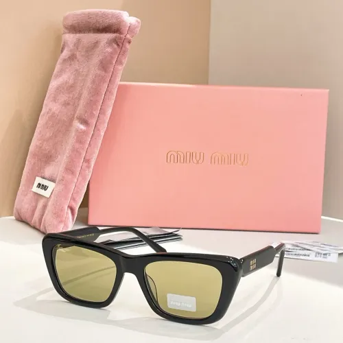 MIU MIU AAA Quality Sunglasses #1416300 $60.00 USD, Wholesale Replica MIU MIU AAA Sunglasses