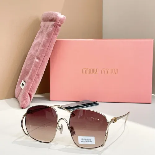 MIU MIU AAA Quality Sunglasses #1416318 $64.00 USD, Wholesale Replica MIU MIU AAA Sunglasses