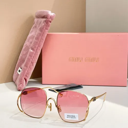 MIU MIU AAA Quality Sunglasses #1416324 $64.00 USD, Wholesale Replica MIU MIU AAA Sunglasses