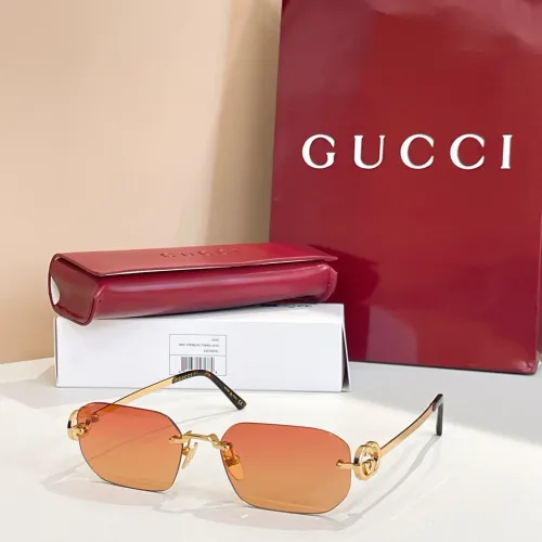 Gucci AAA Quality Sunglasses #1416367 $64.00 USD, Wholesale Replica Gucci AAA Quality Sunglasses