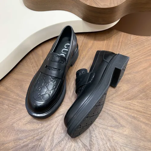 Replica Gucci Oxfords Shoes For Men #1416374 $132.00 USD for Wholesale