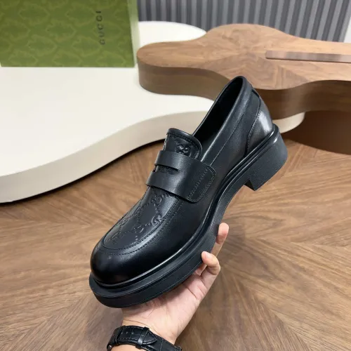 Replica Gucci Oxfords Shoes For Men #1416374 $132.00 USD for Wholesale