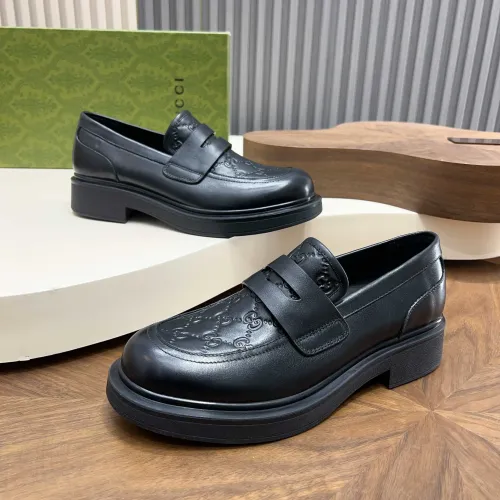 Replica Gucci Oxfords Shoes For Men #1416374 $132.00 USD for Wholesale