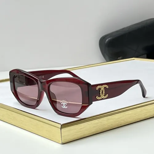 Chanel AAA Quality Sunglasses #1416385 $60.00 USD, Wholesale Replica Chanel AAA Quality Sunglasses