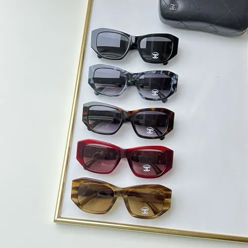 Replica Chanel AAA Quality Sunglasses #1416386 $60.00 USD for Wholesale