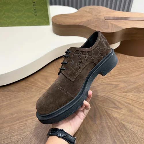 Replica Gucci Oxfords Shoes For Men #1416394 $132.00 USD for Wholesale