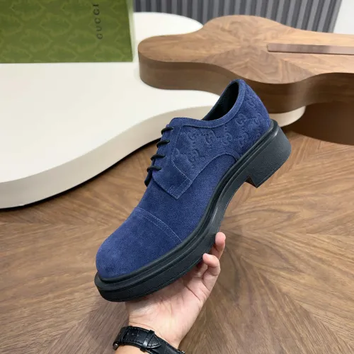 Replica Gucci Oxfords Shoes For Men #1416401 $132.00 USD for Wholesale