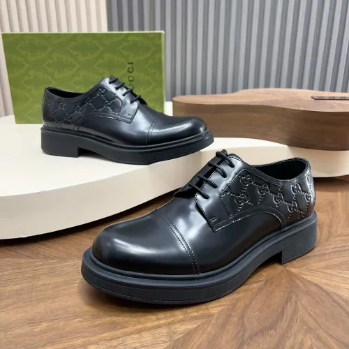 Replica Gucci Oxfords Shoes For Men #1416416 $132.00 USD for Wholesale