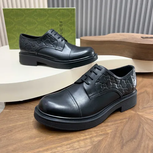 Replica Gucci Oxfords Shoes For Men #1416417 $132.00 USD for Wholesale