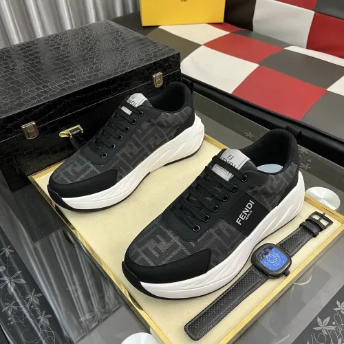 Replica Fendi Casual Shoes For Men #1416428 $85.00 USD for Wholesale