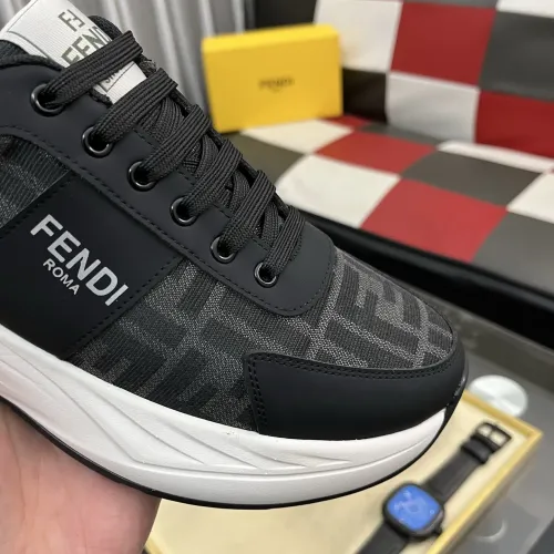 Replica Fendi Casual Shoes For Men #1416428 $85.00 USD for Wholesale