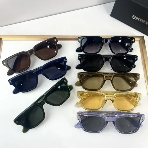 Replica Chrome Hearts AAA Quality Sunglasses #1416429 $82.00 USD for Wholesale