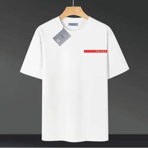 Prada T-Shirts Short Sleeved For Unisex #1416486 $39.00 USD, Wholesale Replica Prada T-Shirts