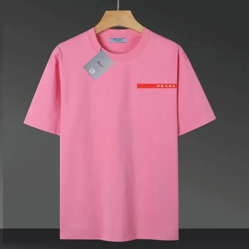 Prada T-Shirts Short Sleeved For Unisex #1416488 $39.00 USD, Wholesale Replica Prada T-Shirts