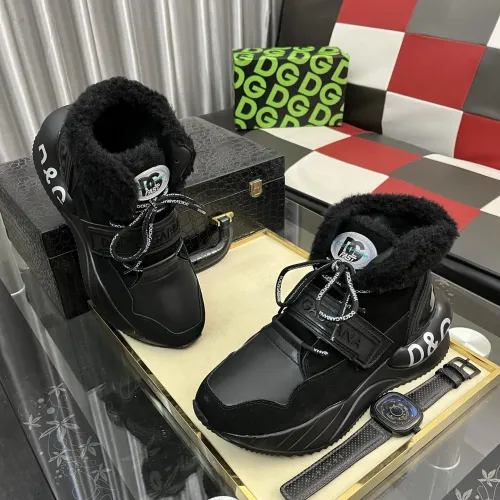 Dolce &amp; Gabbana D&amp;G Boots For Men #1416502 $100.00 USD, Wholesale Replica Dolce &amp; Gabbana D&amp;G Boots