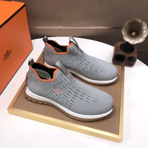 Replica Hermes Casual Shoes For Men #1416509 $85.00 USD for Wholesale