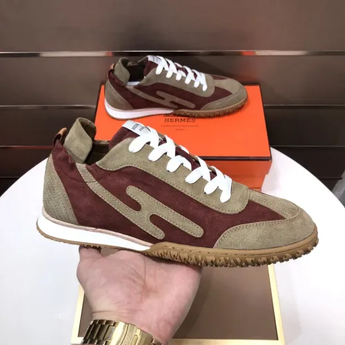 Replica Hermes Casual Shoes For Men #1416518 $96.00 USD for Wholesale