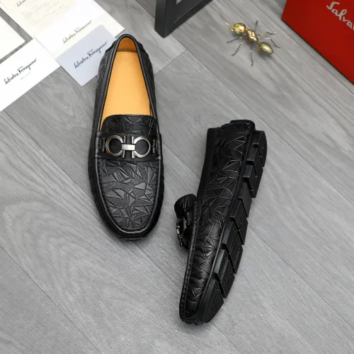 Salvatore Ferragamo Leather Shoes For Men #1416525 $76.00 USD, Wholesale Replica Salvatore Ferragamo Leather Shoes