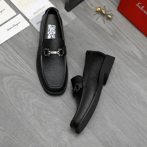 Salvatore Ferragamo Leather Shoes For Men #1416533 $96.00 USD, Wholesale Replica Salvatore Ferragamo Leather Shoes