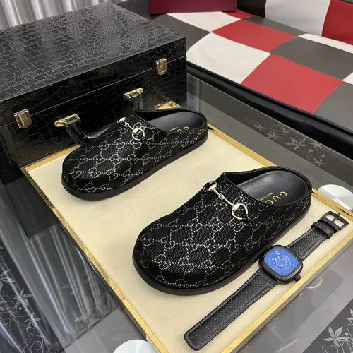 Replica Gucci Slippers For Men #1416709 $85.00 USD for Wholesale