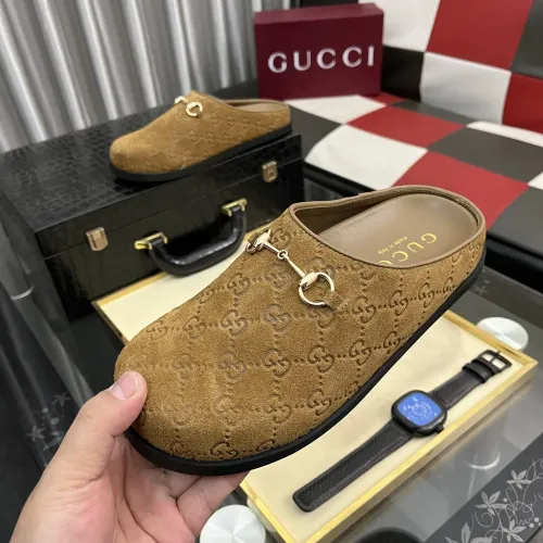 Gucci Slippers For Men #1416711 $85.00 USD, Wholesale Replica Gucci Slippers