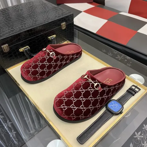 Replica Gucci Slippers For Men #1416713 $88.00 USD for Wholesale