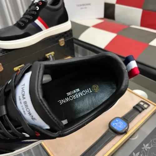 Replica Thom Browne TB High Tops Shoes For Men #1416959 $76.00 USD for Wholesale