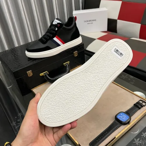 Replica Thom Browne TB High Tops Shoes For Men #1416959 $76.00 USD for Wholesale