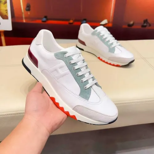 Replica Hermes Casual Shoes For Men #1416975 $88.00 USD for Wholesale