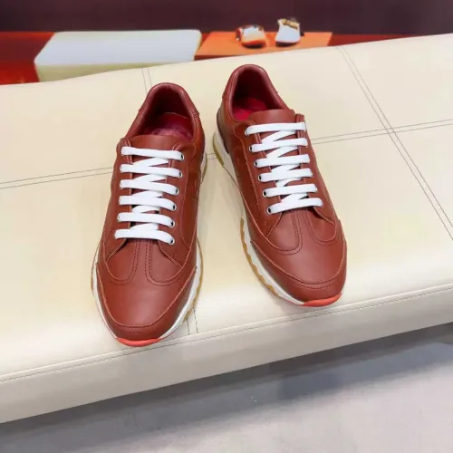 Replica Hermes Casual Shoes For Men #1416976 $88.00 USD for Wholesale