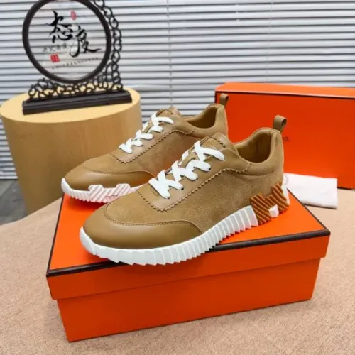 Replica Hermes Casual Shoes For Men #1416977 $76.00 USD for Wholesale